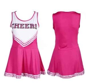 ชุดยูนิฟอร์มเชียร์ลีดเดอร์ผู้หญิงคุณภาพสูง แห้งเร็ว น้ำหนักเบา สีพื้น สีสันปรับแต่งได้ - Product Image 2