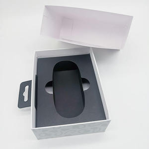 Vente flash - Emballage en carton pour écouteurs de luxe avec logo personnalisé, boîte avec couvercle et base, boîtes cadeaux pour écouteurs étanches - Product Image 1