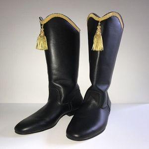 Wholesale 100% Genuine Leather Customer Requirement Logo Outdoor Waterproof Napoleonic Martin <b>Boots</b> - Product Image 1