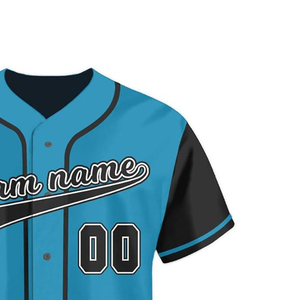 Wholesale High Quality Custom Baseball Jersey for Unisex 100% Polyester Sports Jersey OEM Service Regular Fit All Seasons OEM - Product Image 2
