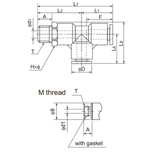 NITTA E Series EST5/16-PT Push One <b>Conduit</b> & <b>Fitting</b> - Product Image 1