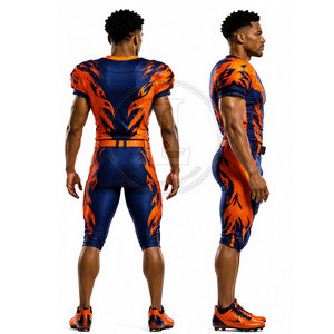 Classic Design Breathable High Quality American Football Uniform with Flexible Comfort and <b>Athletic</b> Style - Product Image 2