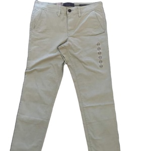 Pantalons chino pour hommes, vêtements de bureau, uni, taille moyenne, 100% coton, formel, en provenance du Bangladesh - Product Image 1