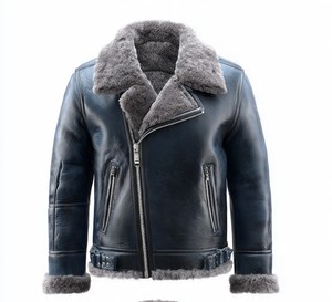 Champ King VESTE EN CUIR ET POILS DE HAUTE QUALITÉ PREMIUM - Product Image 3