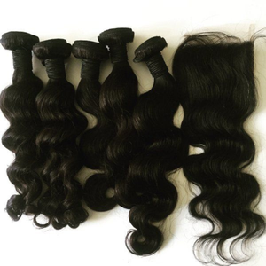 Cabello Humano Virgen Indio Directo de Fábrica, Mejor Calidad, Precio al por Mayor, 100% Natural para Trama Doble a Máquina, Todos los Colores, Grueso - Product Image 2