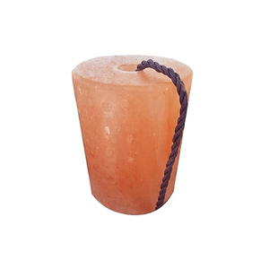 Lèvres de sel de l'Himalaya naturelles rondes 1,2 kg Qualité alimentaire supérieure pour bovins, chevaux, chiens – Cristaux de sel minéral à suspendre - Product Image 1