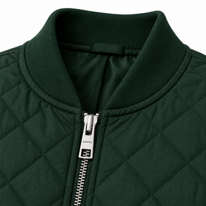 <b>Men</b>’s Fashion Quilted Puffer <b>Jacket</b> <b>Lightweight</b> Winter Coat Thermal Insulated Windproof Water Resistant Casual Streetwear - Product Image 3