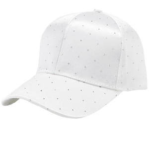 Gorra de Béisbol de Alta Calidad con Pedrería, Estilo Urbano Hip Hop, Ajustable, 100% Algodón - Product Image 2
