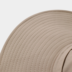 Wholesale Custom logo Big Brim Women <b>Men</b> Fisherman Hiking Mountain Outdoor <b>Summer</b> Bucket <b>Hats</b> - Product Image 3