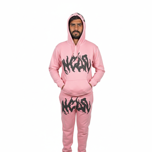 Conjunto Deportivo Ecológico de Algodón 100%, Ligero y Elegante, Pantalones de Alta Calidad para Entrenamiento, Chándal Transpirable Informal - Product Image 4