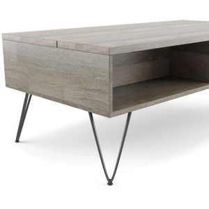 Tavolino da caffè Hunter Lift Top grigio - Product Image 2