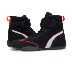 New Arrival Custom Design Professional <b>Car</b> Racing Shoes Go-kart Ride Motorcycle Off-Road Leather Fashion Racing Boots - Product Image 6
