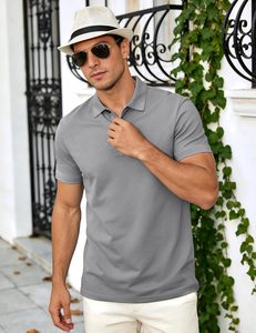 Mens High Quality Polo <b>T</b> <b>Shirt</b> Breathable Soft Cotton Fabric Classic <b>Collar</b> Short Sleeve Casual Wear OEM Custom Logo Production - Product Image 4