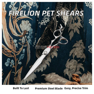 Premium Top Quality 7.5 Inch Professional Pet Grooming <b>Scissors</b> 440C Stainless Steel Japanese Style <b>Dog</b> Grooming Shears Razor - Product Image 5