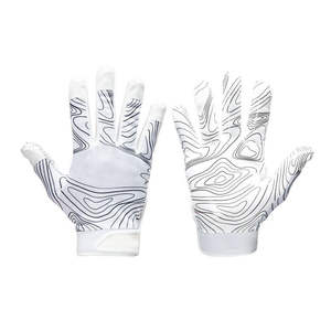 Guantes de Fútbol Americano Profesionales con Pantalla Táctil, Personalizados con Logotipo, de Cuero Sintético y Látex, Impermeables, para Jóvenes, al por Mayor - Product Image 6