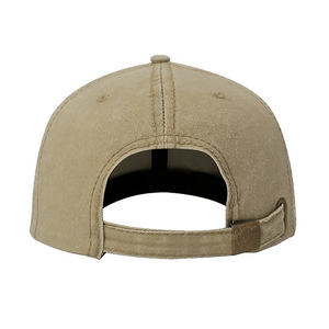 Gorra de béisbol de algodón suave clásica de alta calidad al por mayor bordado personalizado ajustable - Product Image 2