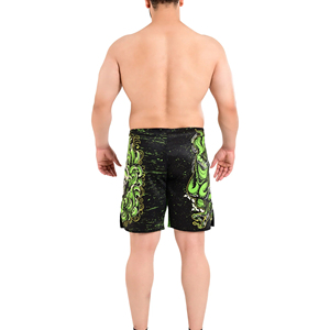 Prix d'usine, shorts de Muay Thai personnalisés en polyester pour hommes, shorts de MMA, shorts de boxe - Product Image 2