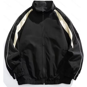 8118/FANMAJIALIE Último Modelo Chaqueta Casual con Cremallera Estilo Universitario para Mujer, Top con Capucha de Moda Urbana para Otoño - Product Image 5