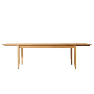 Mesa de Comedor Extensible Clásica para Exteriores, Madera de Teca Sólida, Extensión de Hoja de Mariposa, Muebles Duraderos para Patio, Jardín y Resort - Product Image 1