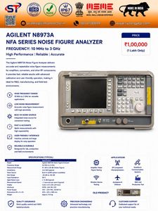 Analyseur de facteur de bruit Agilent N8973A, instrument de mesure RF de 10 MHz à 3 GHz avec Ethernet pour les tests en laboratoire - Product Image 1