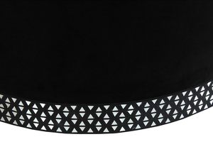 Pouf ottoman pour salon, repose-pieds en velours, pouf ottoman pour s'asseoir, pouf léger et moderne pour bureau - Product Image 3