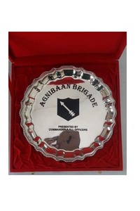 Placa de Trofeo Redonda de Metal Personalizada, Placa de Premio Grabada a Medida para Reconocimiento Corporativo, Apreciación a Empleados, Deportes - Product Image 2
