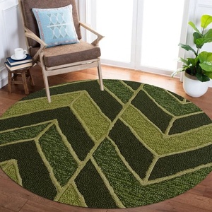 New Arrival Customized <b>Hand</b> <b>Tufted</b> Modern <b>Rug</b> Wool for Bedroom Living Room Hotel - Product Image 3