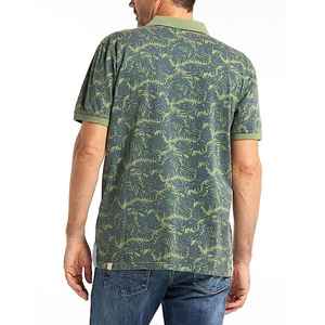 Camisetas Polo de Algodón de Secado Rápido, Negras, de Hombros Caídos y Talla Grande para Hombre - Product Image 5