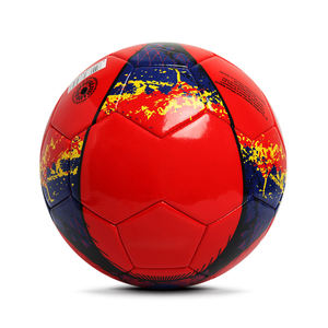Balón de fútbol de PVC cosido a máquina, tamaño 5, balones cosidos a máquina, logotipo personalizado, balón de fútbol - Product Image 3
