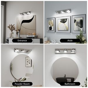 Lampada LED da 20 Pollici per Specchio da Bagno, 18W, con 3 Luci, Illuminazione per Specchiera - Product Image 3