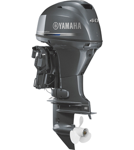 Moteur hors-bord d'origine 4 temps 40 CV à arbre long avec commande par timon Yamaha 40 CV, moteur marin à essence pour la pêche sportive - Product Image 6