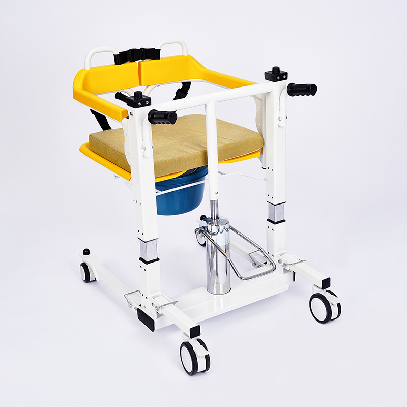 MN-YWJ003 Hospital or housing electrical patient moving chair with toilet for disabled or elder patient with great price