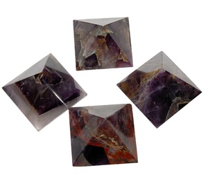 Cristales naturales de cuarzo orgone, pirámide de orgonita, venta al por mayor, cristales de Reiki orgonita, pirámide curativa - Product Image 4