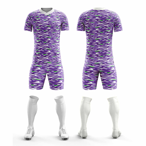 Uniforme de football de qualité professionnelle pour équipes et clubs en bleu |   Tailles pour hommes, femmes et jeunes, prix bas, prix de gros - Product Image 6