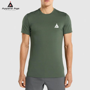 T-shirt de sport pour homme en matière durable et confortable, différentes couleurs, manches courtes, en vente en ligne - Product Image 1