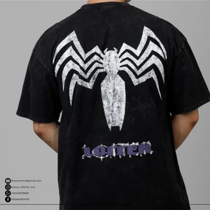 เสื้อยืดโอเวอร์ไซส์คุณภาพพรีเมียม ผลิตจากผ้าฝ้ายเจอร์ซีย์ 100% เป็นมิตรต่อสิ่งแวดล้อม แห้งเร็ว พิมพ์ลายโลโก้ดิจิทัลตามสั่ง แขนสั้น แบบยูนิเซ็กซ์ - Product Image 5