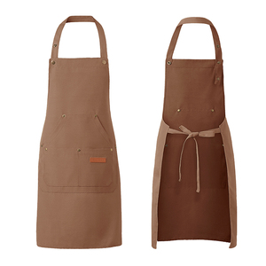 Tablier de chef noir avec chapeau, unisexe, pour adulte, pour la cuisine - Product Image 6