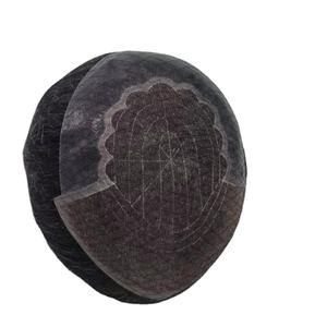 Perruque en cheveux humains Q6 Yaki, toupet pour homme, cheveux vierges Remy, trame unique, Bangladash Naturalizer Curl Bonnet, extension de cheveux Remi - Product Image 4