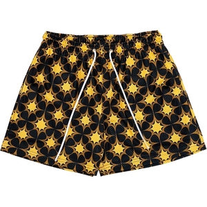 กางเกงขาสั้นกีฬาผู้ชาย ผ้าตาข่าย พิมพ์ลายกราฟิก ซับลิเมชั่น แห้งเร็ว เหมาะสำหรับออกกำลังกาย วิ่ง และสวมใส่ลำลอง - Product Image 6