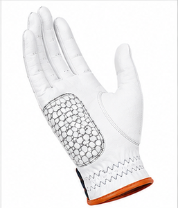 Gant de golf en cuir Cabretta d'Indonésie pour hommes et femmes, respirant, doux, antidérapant, pour la main gauche, accessoires de golf, logo d'usine - Product Image 4
