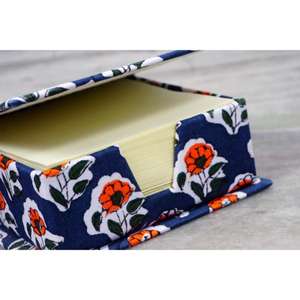 Boîte à glissière imprimée tendance à motifs floraux avec boîte en papier kraft imprimée à la main, petite boîte à glissière en papier imprimé personnalisée - Product Image 3