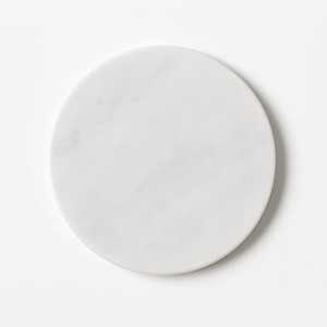 Round White Speckled Marble Non-Slip Eco-Friendly Table Mat <b>Placemat</b> with 10mm/5mm/4mm Thickness Options - Product Image 3
