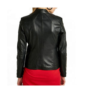 <b>Women</b> Genuine Leather <b>Jackets</b> Custom Design Breathable <b>Lightweight</b> Comfortable <b>Womens</b> <b>Jackets</b> Stylish Winter Leather <b>Jackets</b> OEM - Product Image 5
