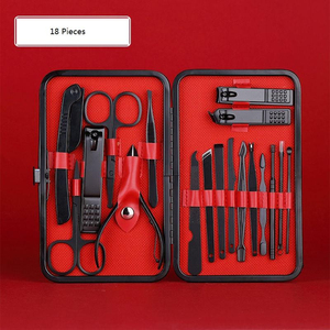 Portable <b>Nail</b> Grooming Kit Travel Manicure Pedicure Set Premium Manicure Pedicure Kit Stainless Steel <b>Nail</b> <b>Tools</b> - Product Image 5
