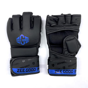Guantes Profesionales de MMA para Entrenamiento de Combate - Cuero Sintético Antideslizante, Absorbente de Humedad y Duraderos - Product Image 1