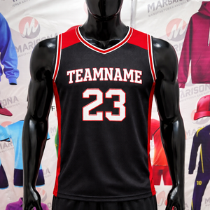 Camiseta de Baloncesto Unisex Personalizada, Transpirable, 100% Poliéster, Uniforme de Equipo de Secado Rápido, Talla Grande, Ropa Deportiva sin Mangas, Venta al Por Mayor - Product Image 1