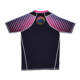 Camiseta de Compresión Deportiva para Hombre, Manga Corta, Azul y Rosa, Diseño Desgastado, para Gimnasio, Entrenamiento, Natación - Product Image 3
