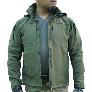 Hooded <b>Soft</b> <b>Shell</b> Tactical <b>Jacket</b> Winter <b>Men</b> Outdoor Leisure Waterproof Multi-pocket Abrasion-resistant <b>Mens</b> <b>Jackets</b> - Product Image 1