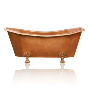 Bañera de cobre independiente, superventas a precio económico, venta al por mayor en India. Bañera de cobre independiente, superventas a precio económico. - Product Image 4