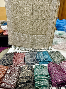 Wholesale Custom Handcrafted Floral Paisley Print Soft Lightweight Long Viscose Pashmina Muslim Women Shawl Durable Winter Scarf - Product Image 2